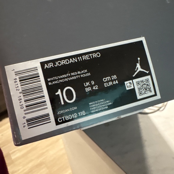 Men’s Jordan cherry 11s